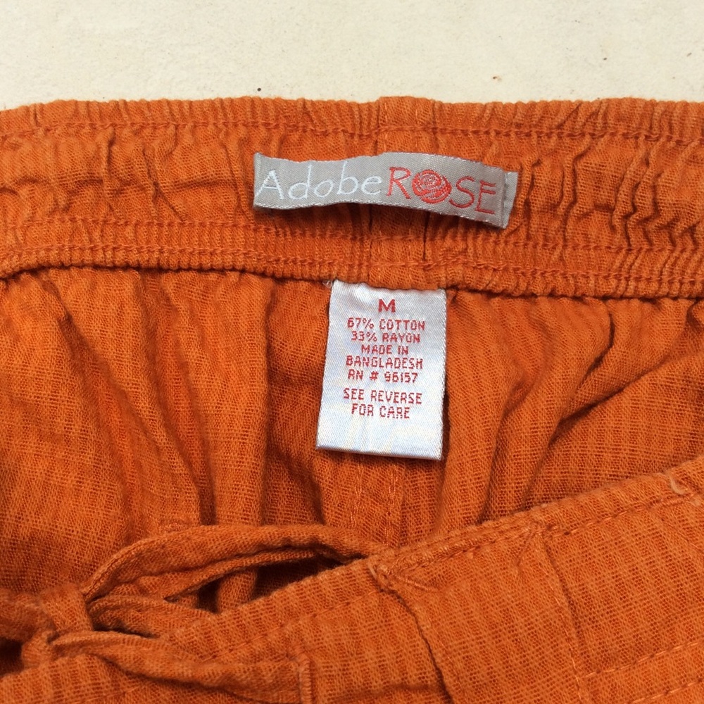 Burnt orange shorts - Picture 4 of 4